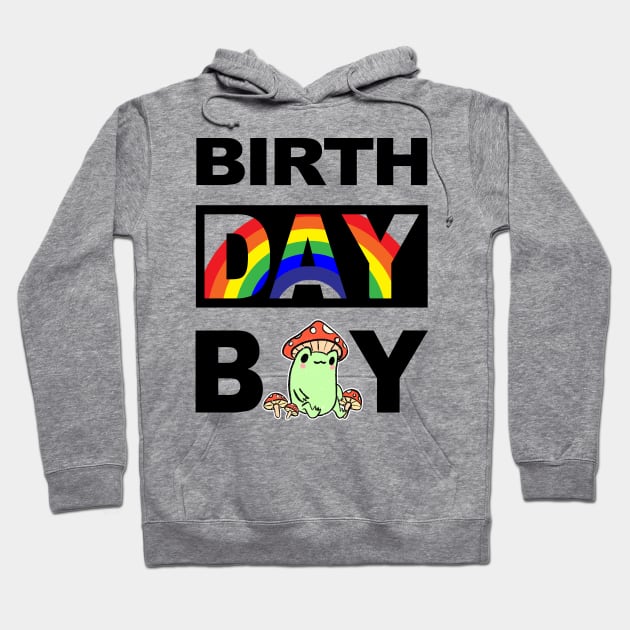 Birth Day Boy Hoodie by cerylela34